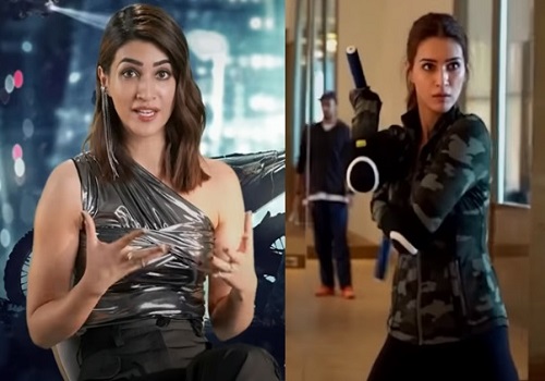Kriti Sanon posts BTS video, shares about her gruelling training for `Ganapath`